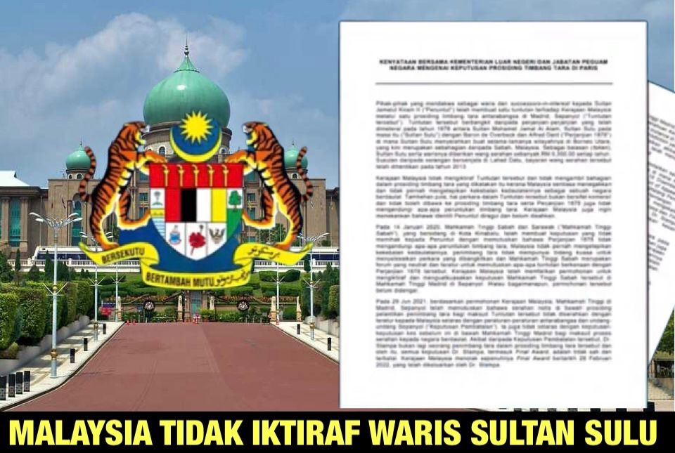 [VIDEO] Malaysia tidak iktiraf tuntutan waris Sultan Sulu