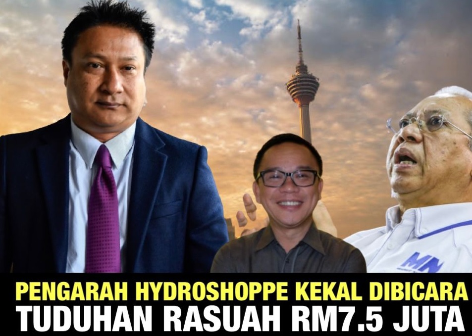 Pengarah Hydroshoppe kekal dibicara atas tuduhan tawar suapan berjumlah RM7.5 juta