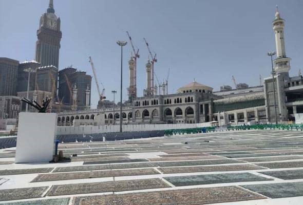 25,000 permaidani baharu dipasang di Masjidil Haram sempena Ramadan